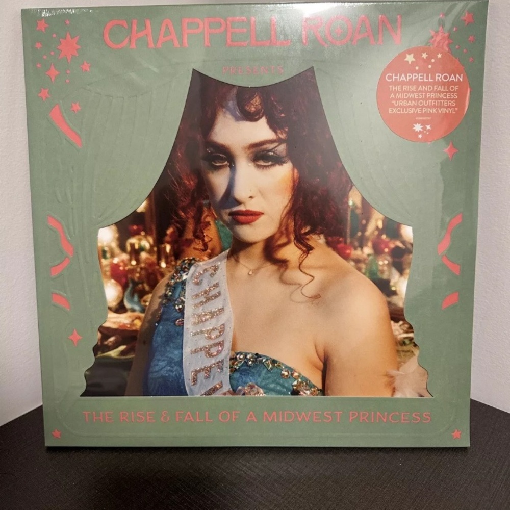 Chappell Roan The Rise And Fall Of a Midwest Princess 2LP UO Pink Vinyl In Hand